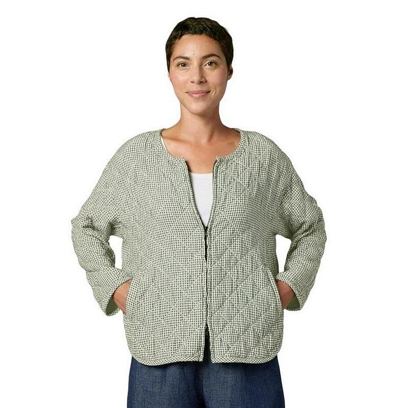 Cut Loose Clothing Bomber Jacket Balsam Green 6138189 model front