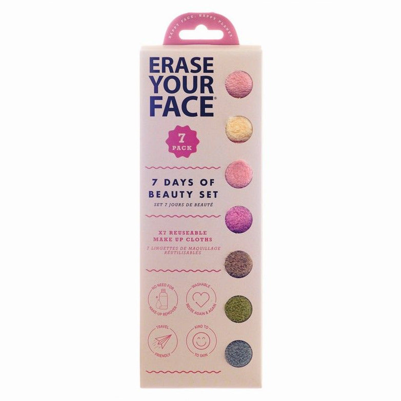 Danielle Creations Erase Your Face Make-up Removing Cloths EYF0012AST box front