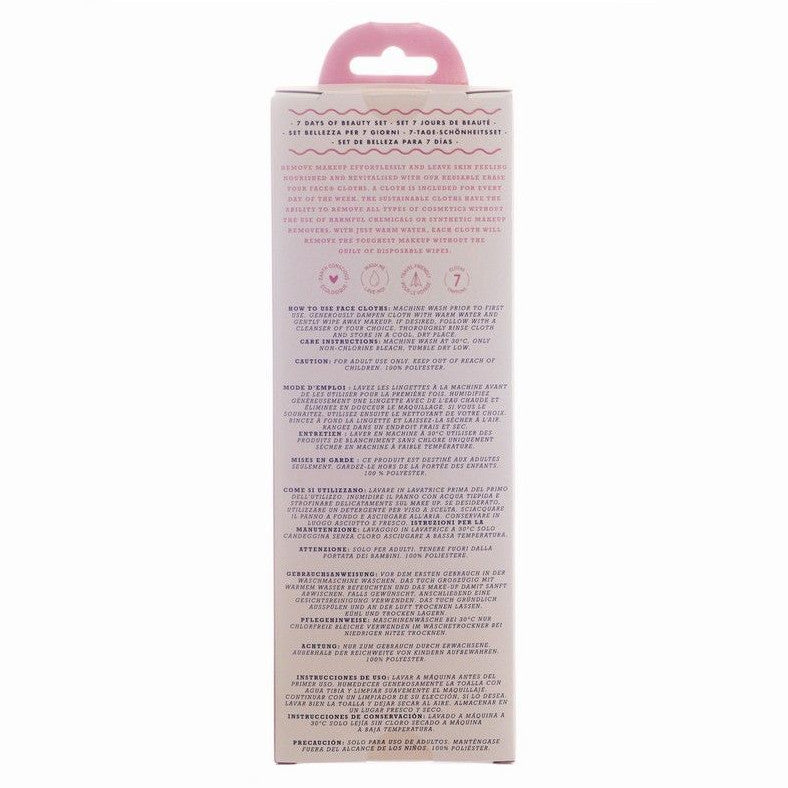 Danielle Creations Erase Your Face Make-up Removing Cloths EYF0012AST rear