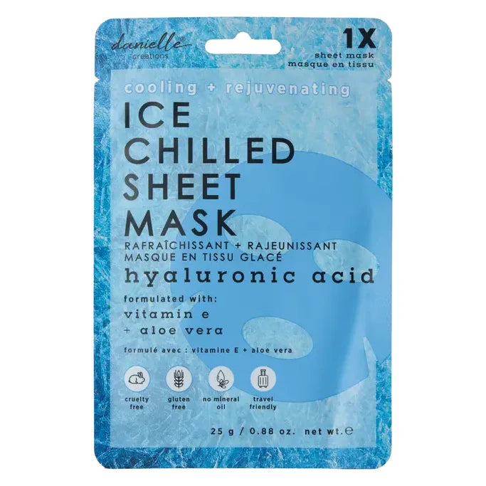 Danielle Creations Face Sheet Mask Ice Chilled Hyaluronic Acid DC0260ICESM front