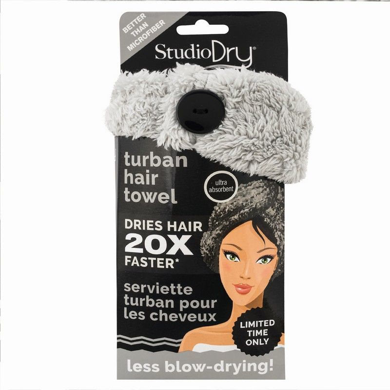 Danielle Creations Hair Turban Towel Grey SD8168GY main