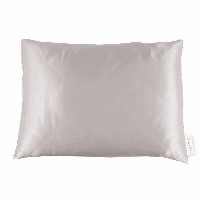 Danielle Creations Satin Pillowcase Taupe DC0181SP in use