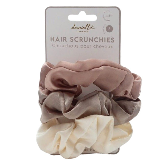 Danielle Creations Satin Scrunchies Trio Pack DC0091AST main