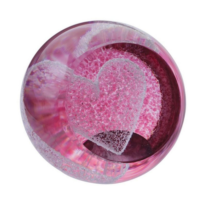 Dartington Crystal Special Moments Ruby Heart U13092 side