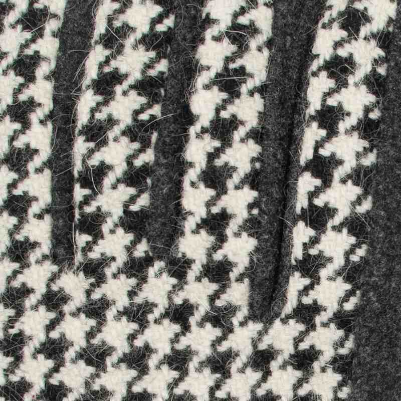 Dents Dogtooth Fabric Back Glove Black 6-4285-BLACK fabric