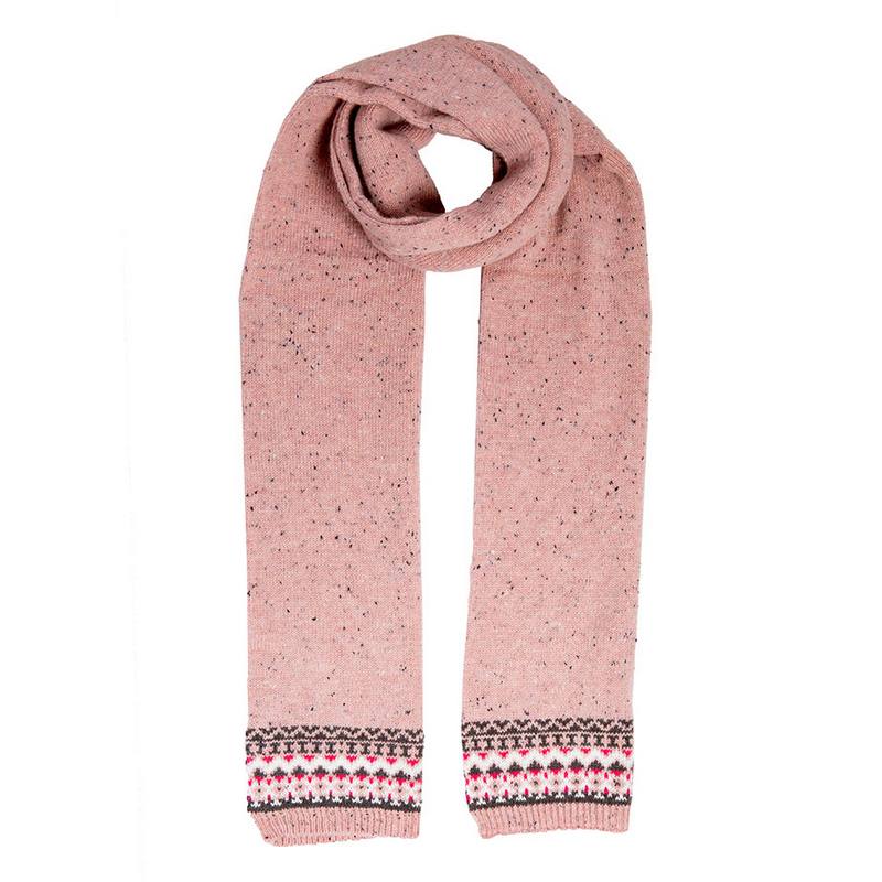 Dents Donegal Speckled Yarn Scarf Rose Pink 4-2853 main