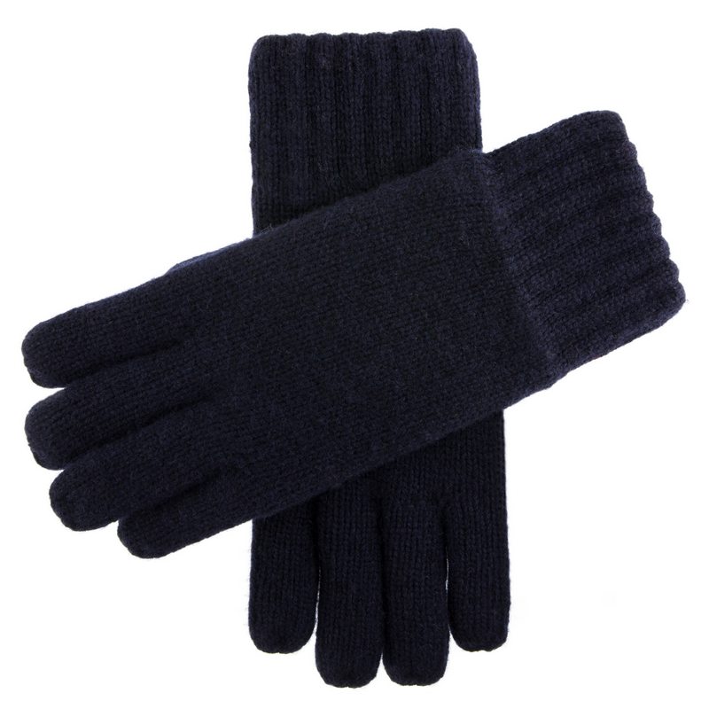 Dents Durham Thinsulate-Lined Knitted Gloves in Navy 5-4500 main
