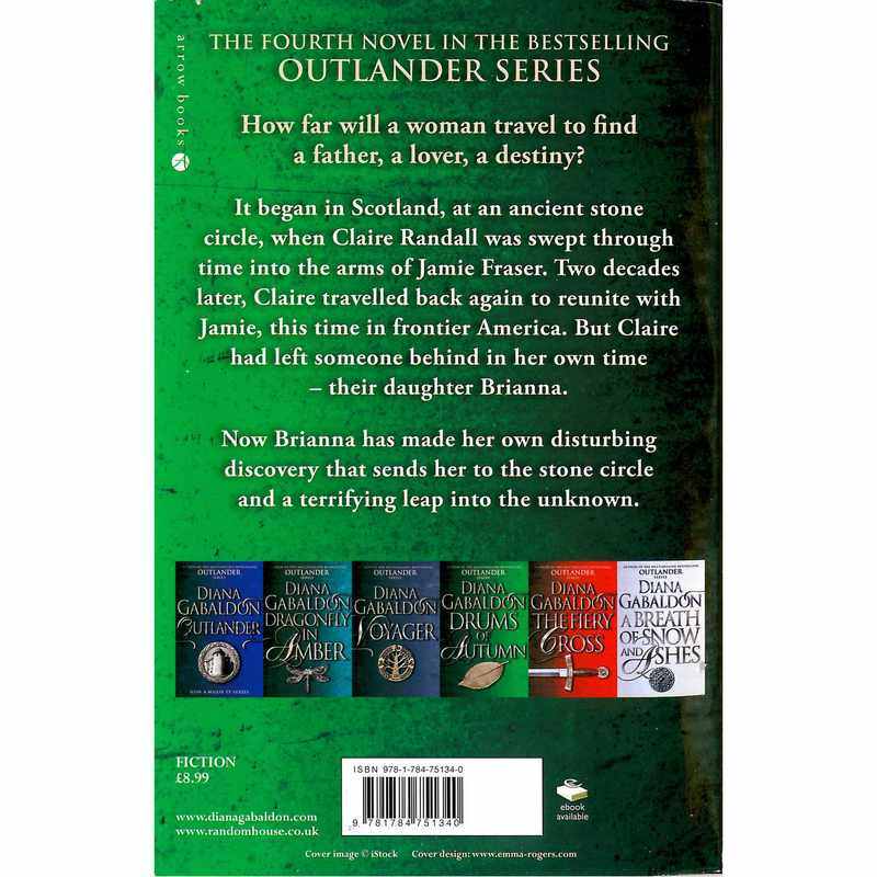 Diana Gabaldon - Outlander 4 - Drums Of Autumn reverse