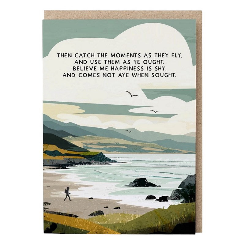 Eat Haggis Cards Catch The Moments As They Fly SC157 front