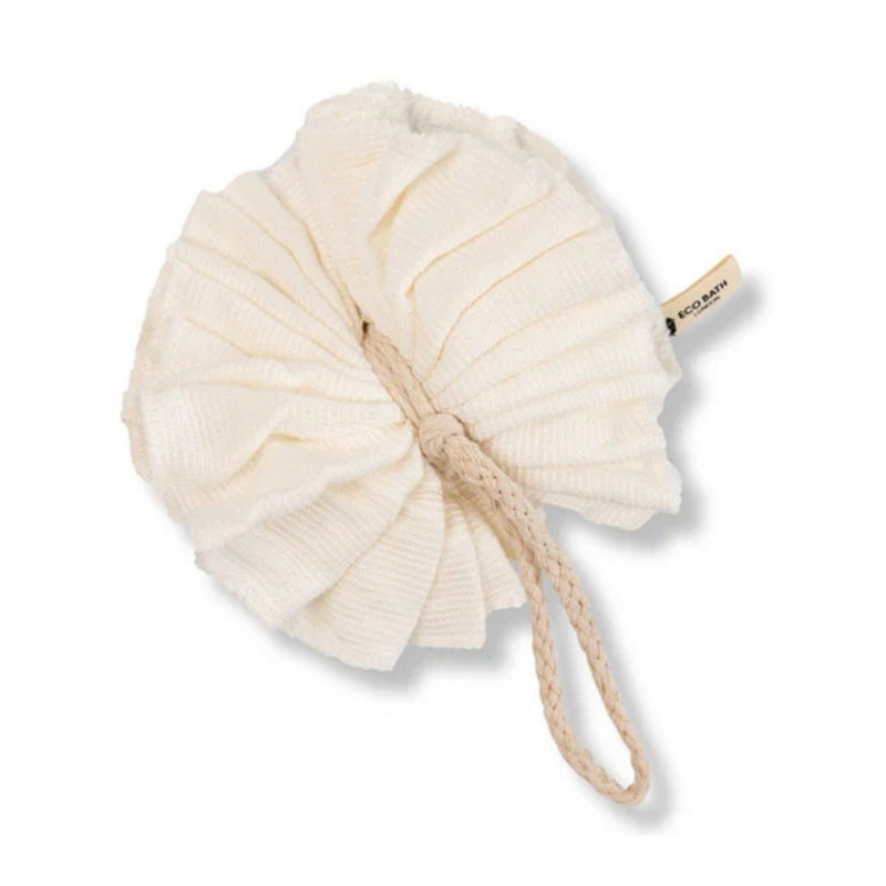 Eco Bath Bamboo Bath Pouf ECOB102 main