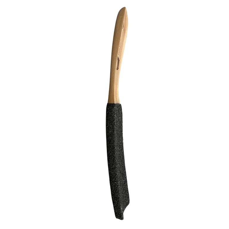 Eco Bath Foot File Curved Black Pumice side