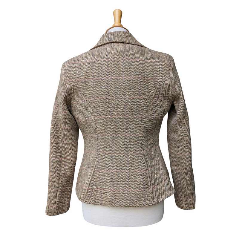Eliz Scott Harris Tweed Rowena Jacket 1712 back