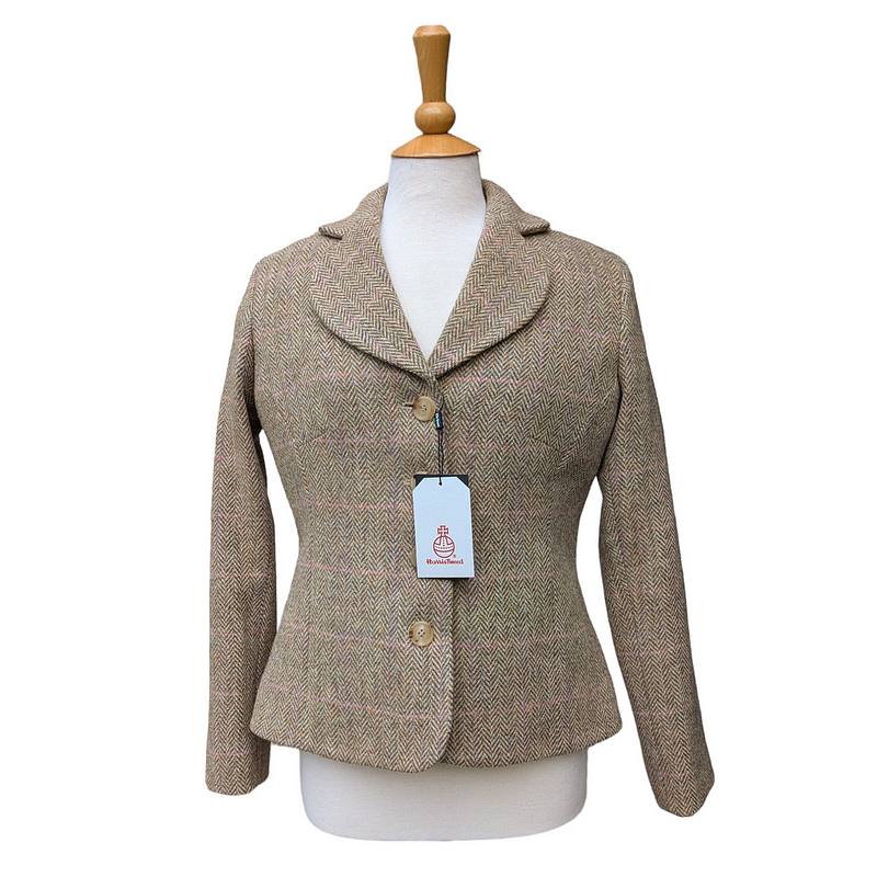 Eliz Scott Harris Tweed Rowena Jacket 1712 front