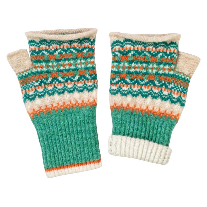 Eribe Knitwear Alloa Open Mitt in Elder