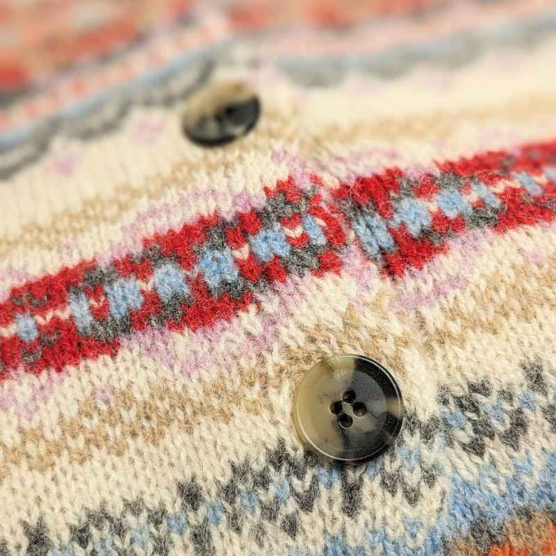 Eribe Westray Fairisle Cardigan Mallaig C4199 detail