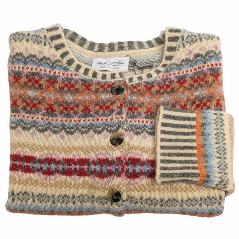 Eribe Westray Fairisle Cardigan Mallaig C4199 front