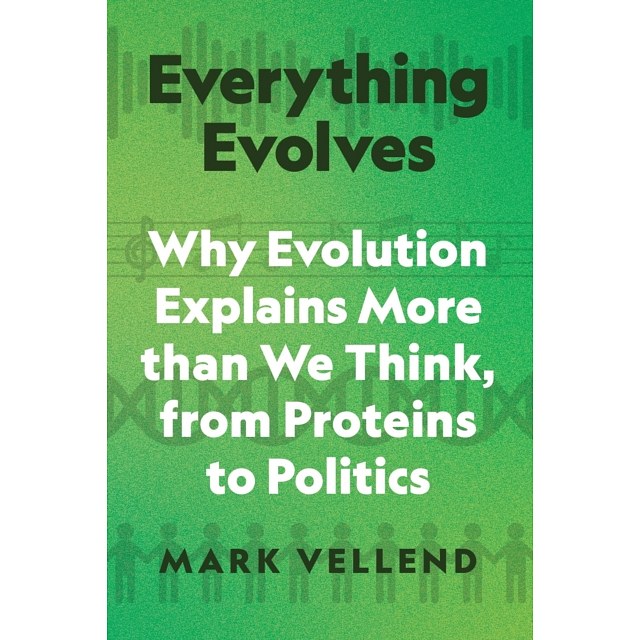 Everything Evolves by Mark Velland Hardback Book front