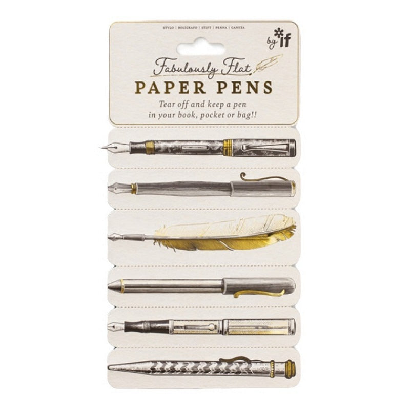 Fabulously Flat Paper Pens 34101 front