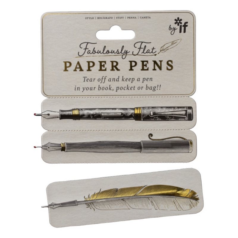 Fabulously Flat Paper Pens 34101 open