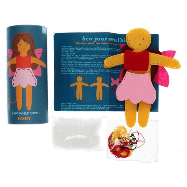 Felt Craft Kit Sew Your Own Fairy 30238 contents