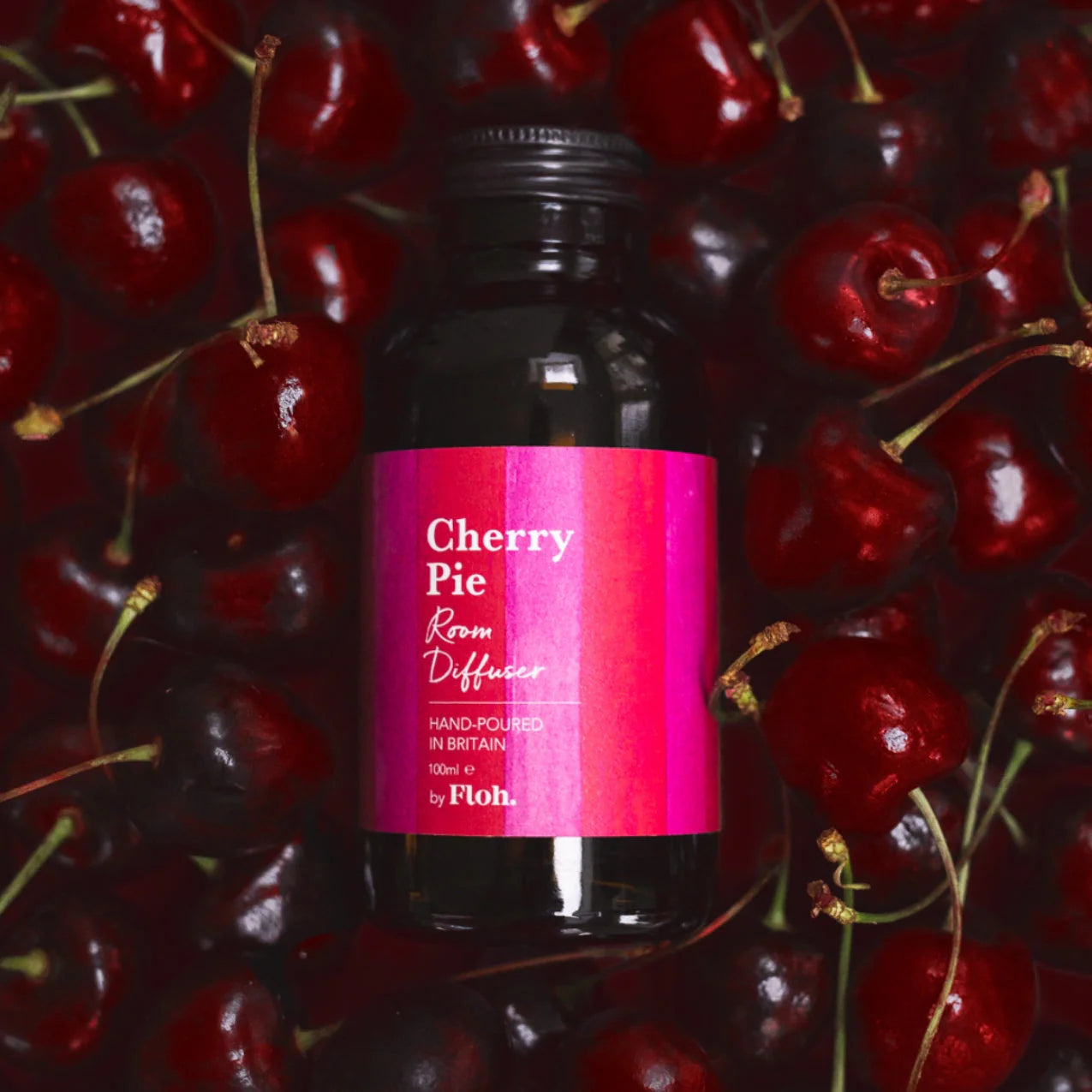 Floh Cherry Pie Apothecary Diffuser AD88FH on cherries