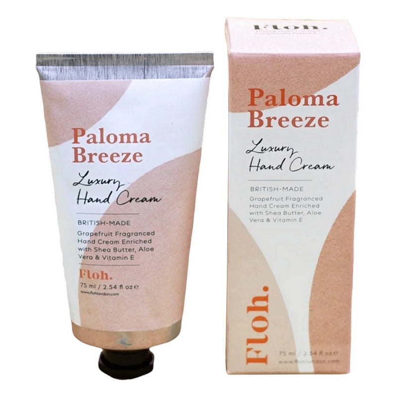 Floh Paloma Breeze Luxury Hand Cream HC90FH box and tube