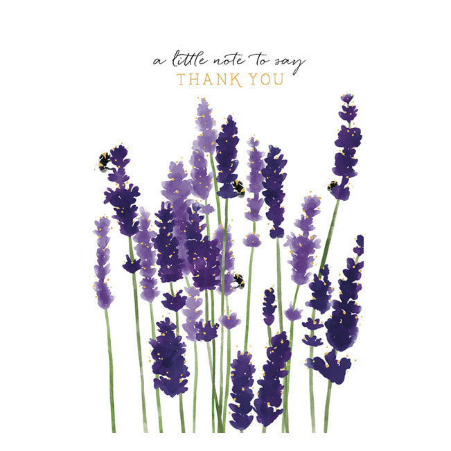 Flowers Thank You Notecards Pack NBOX53 front