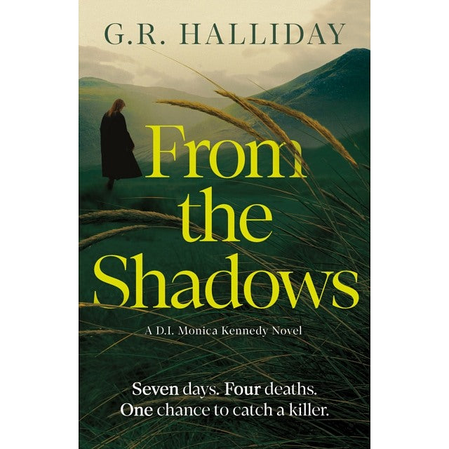 From The Shadows Paperback Book by G.R. Halliday front