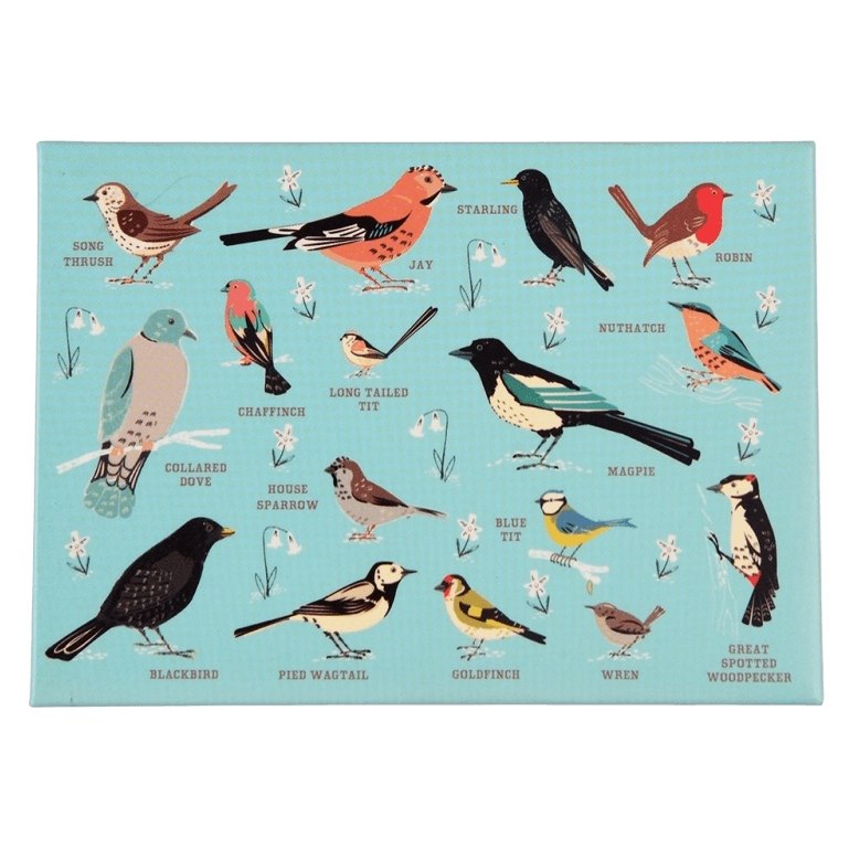 Garden Birds Fridge Magnet 29256 front