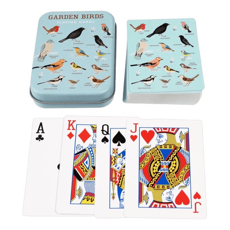 Garden Birds Playing Cards In A Tin 29704 main