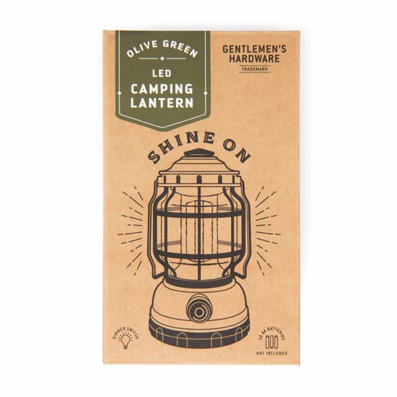 Gentlemen's Hardware Camping Lantern GEN703UK packaging