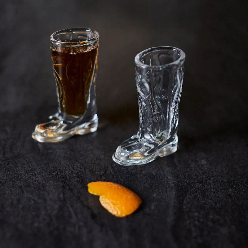 Gentlemen's Hardware Cowboy Boot Shot Glasses lifestyle