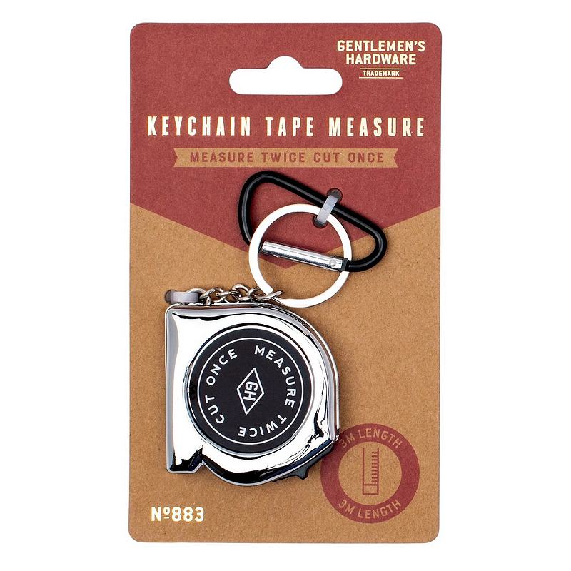 Gentlemen's Hardware Key Chain Tape Measure GEN883 front