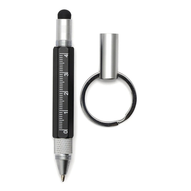 Gentlemen's Hardware Mini Pen Multi Tool Keyring GEN766 open