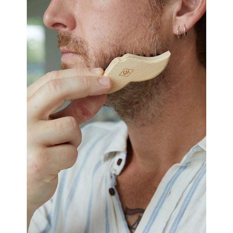 Gentlemen's Hardware Sculpt & Tame Beard Brush lifestyle