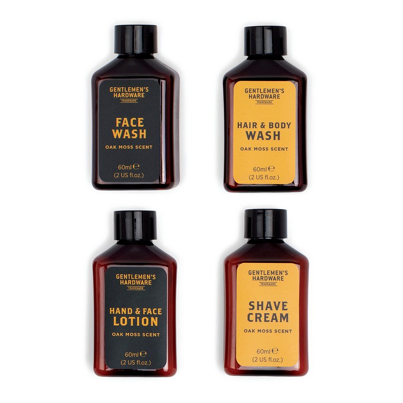 Gentlemen's Hardware Train Hard Post Workout Kit GEN905UK contents