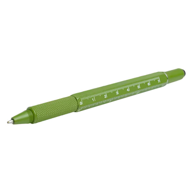 Gentlemen's Hardware Tooling Pen Olive GEN841 ruler