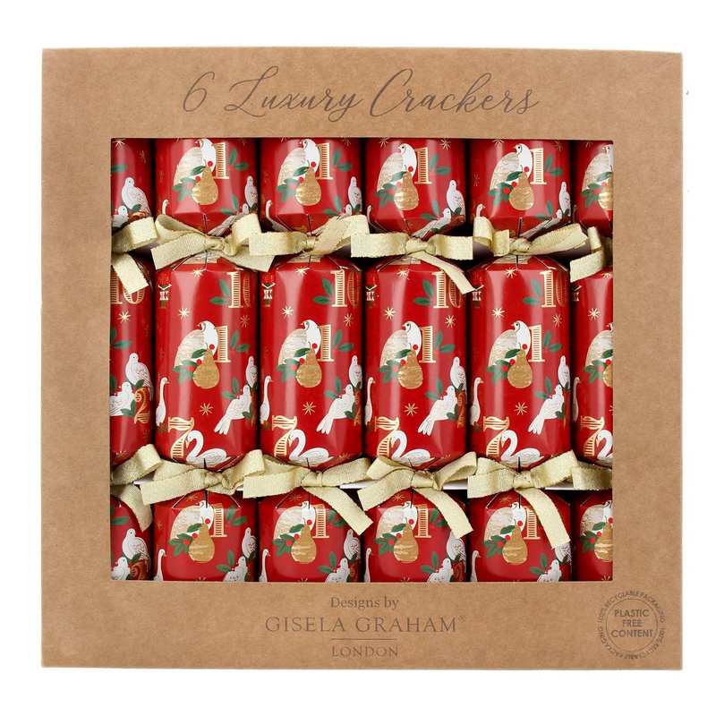Gisela Graham 12 Days of Christmas Luxury Crackers 31544 main