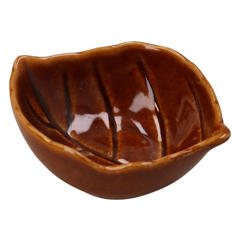 Gisela Graham Brown Stoneware Mini Leaf Dish 31779 main
