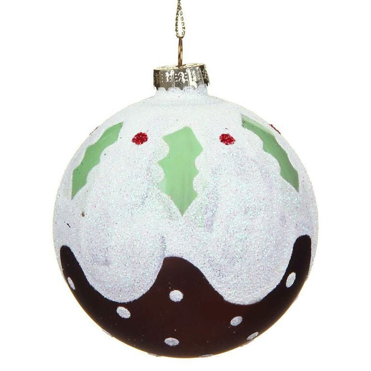 Gisela Graham Christmas Pudding Bauble 03860 main