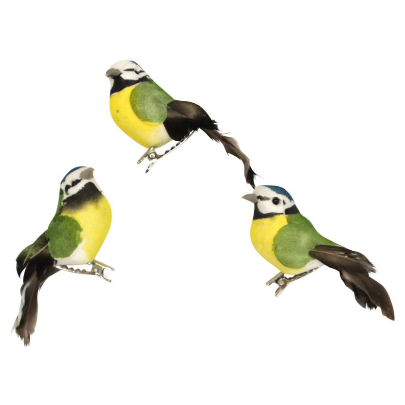 Gisela Graham Clip-on Bird Blue Tit 12877 selection