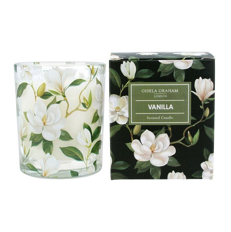 Gisela Graham Cream Magnolia Boxed Candle Small 51707 main
