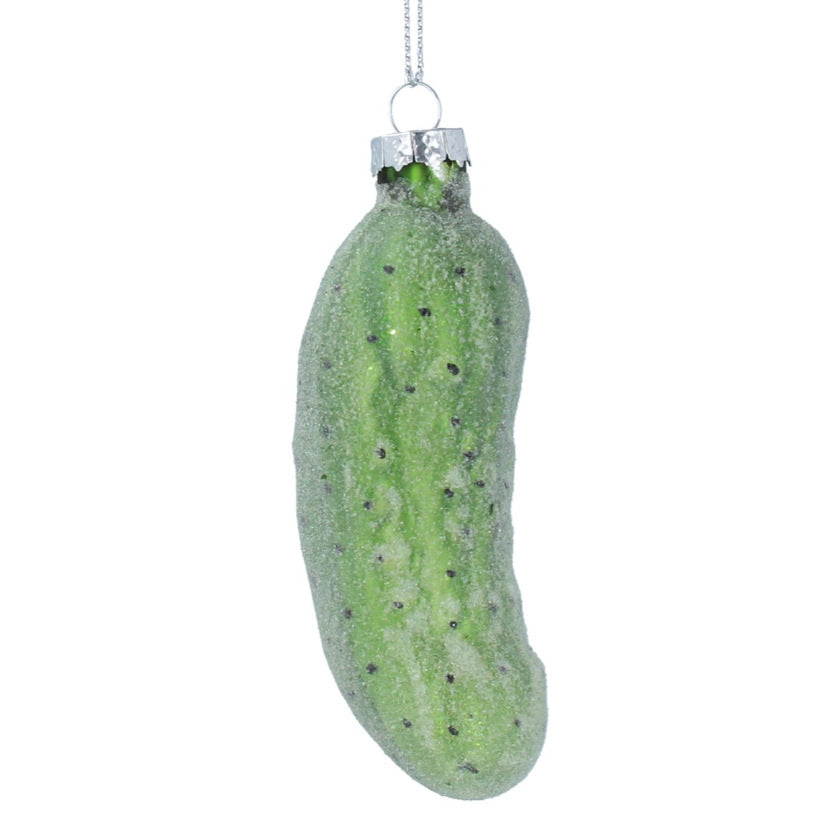 Gisela Graham Glass Gherkin Decoration 01791 main