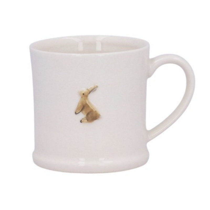 Gisela Graham Hare Embossed Stoneware Mini Mug 35161 main