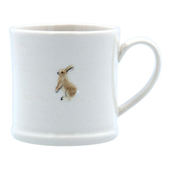 Gisela Graham Hare Stoneware Mini Mug 32382 main