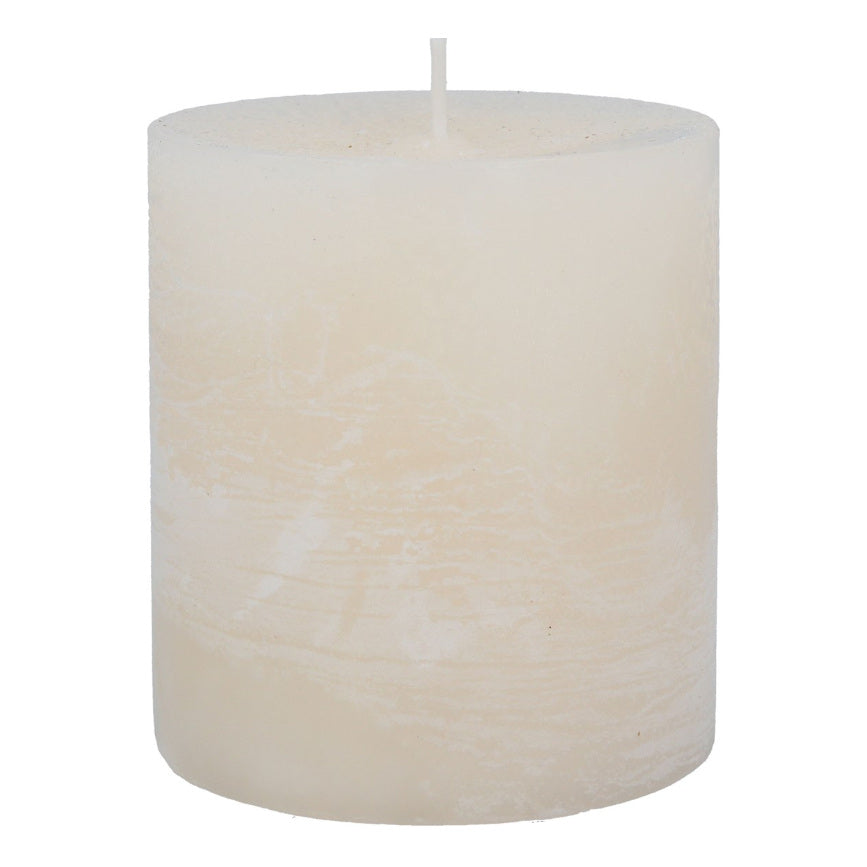 Gisela Graham Ivory Pillar Candle Large 51322 main