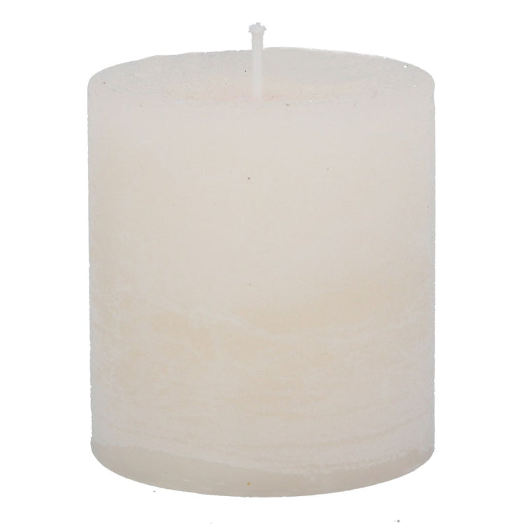 Gisela Graham Ivory Pillar Candle Small 51315 main