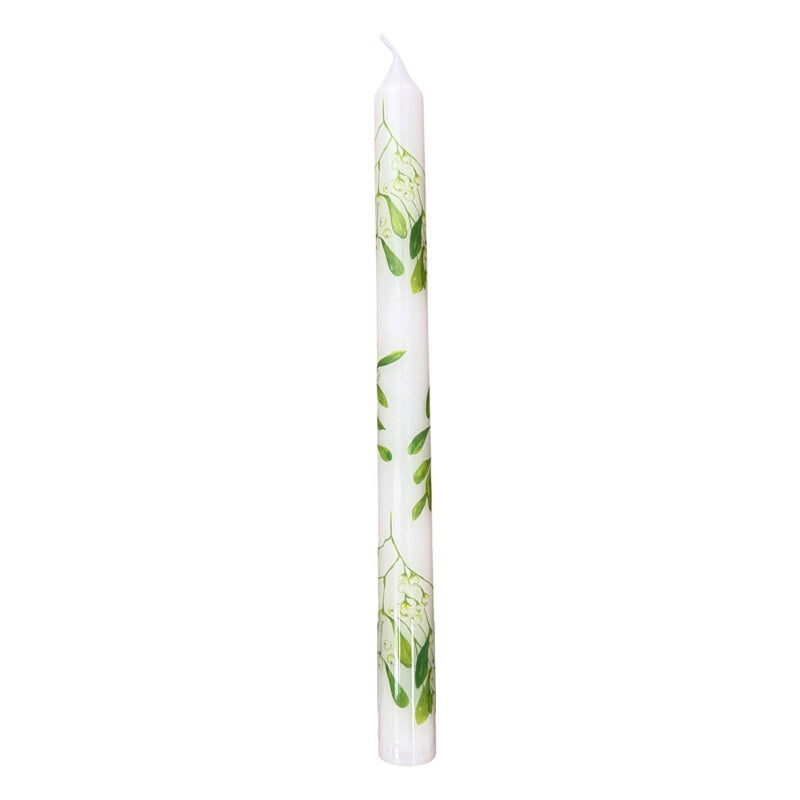 Gisela Graham Mistletoe Crown Candle 50743 main