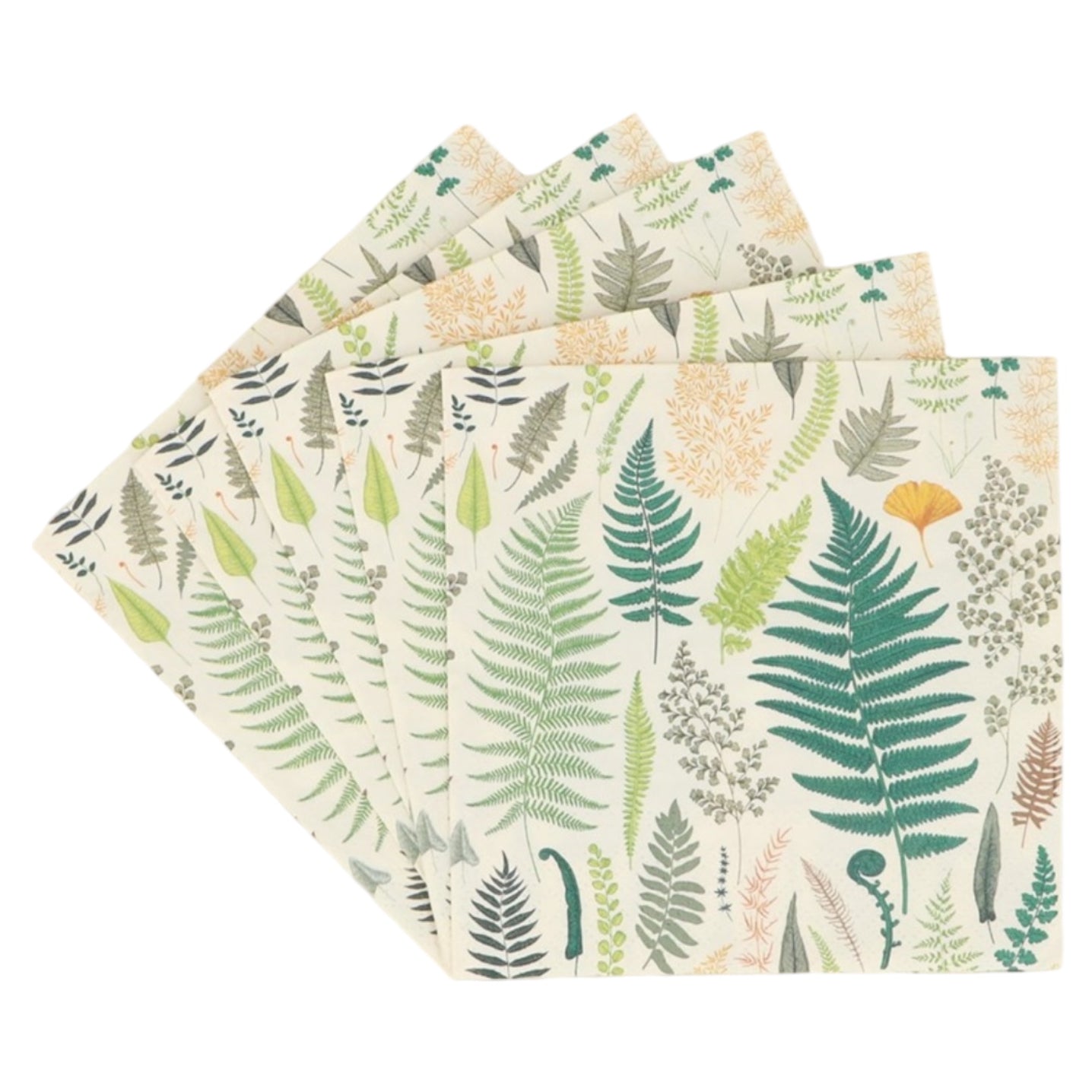 Gisela Graham Paper Napkins Ferns 30126 main