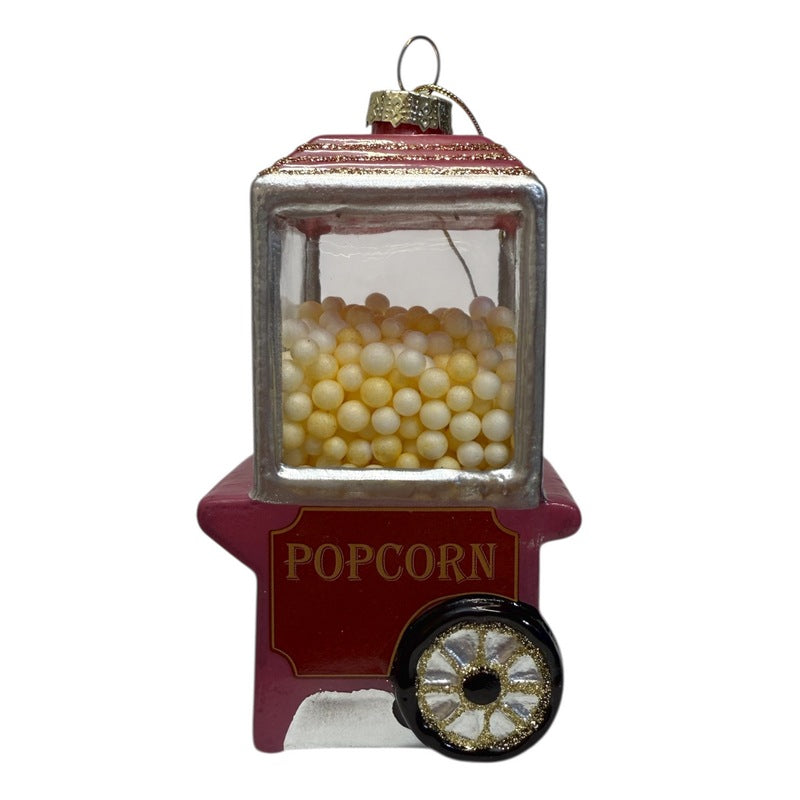 Pink Popcorn Machine Decoration